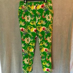Gibson Latimer | Spring Floral Pants Size: 8
